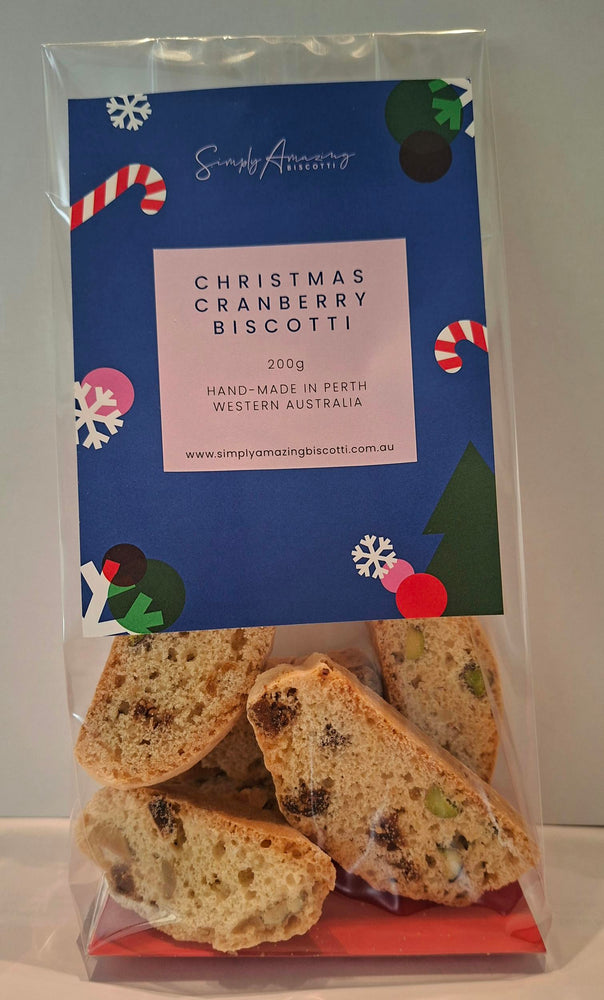 CHRISTMAS CRANBERRY BISCOTTI